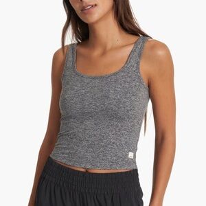 Vuori hall essential tank Heather grey Medium